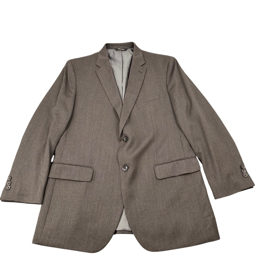 Banana Republic Sport Coat 44R Tailored Fit Cerruti Italian Wool Gray Y2K Formal